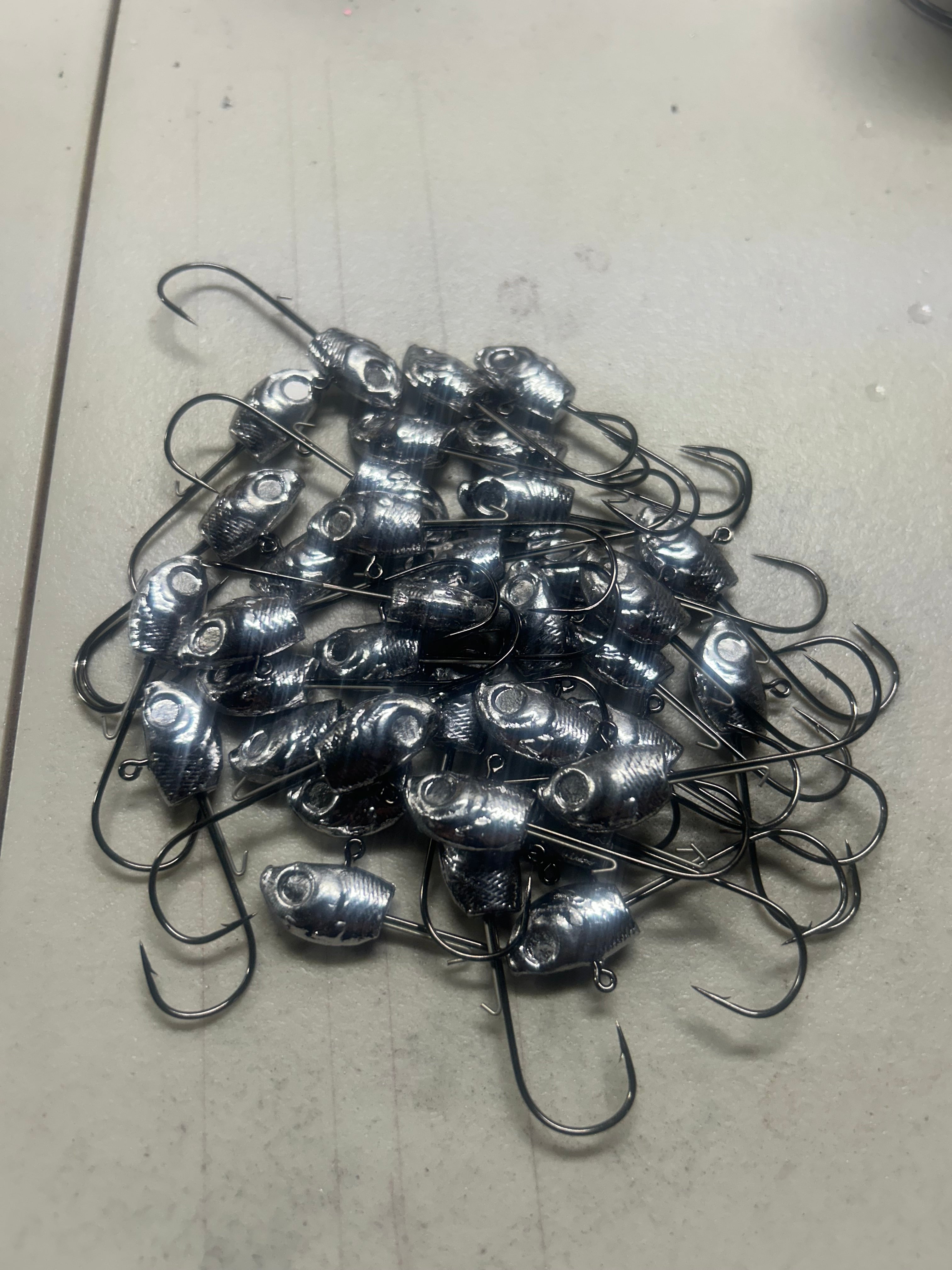 Diner Shiner Jig Heads 4 pack