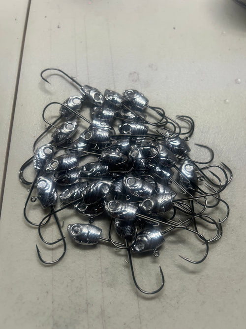Diner Shiner Jig Heads 4 pack