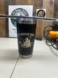 Engraved logo tumbler