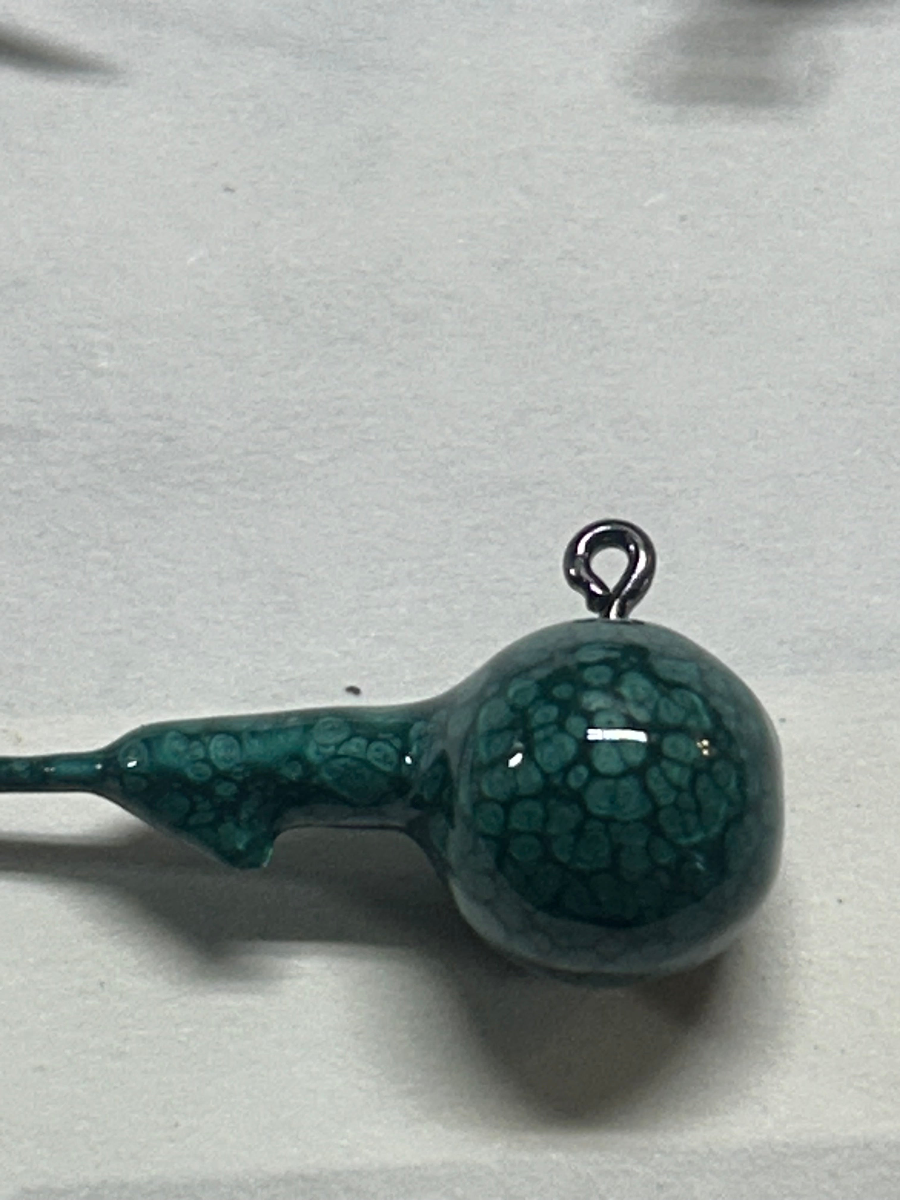 Round ball Double Trouble Jig heads 4 pack