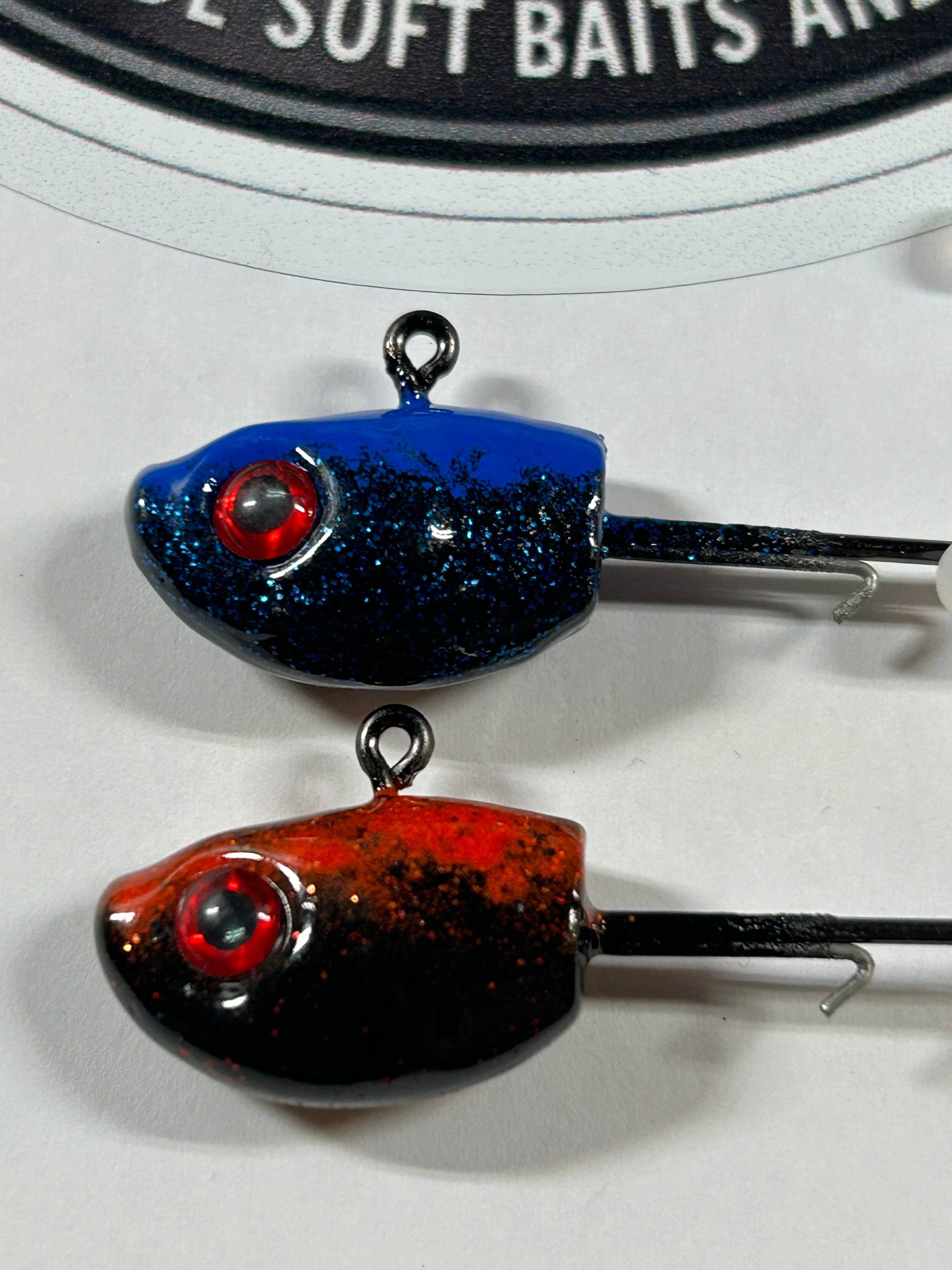 Diner Shiner Jig Heads 4 pack